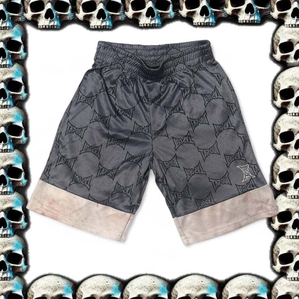Tapout Y2K All Over Print MMA Shorts Grey